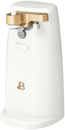 Smooth Electric Can Opener with Sharp Steel Blade for Kitchen Master