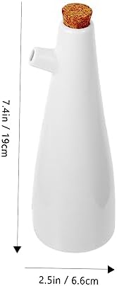 Ceramis Wood Soy Sauce Pot Multi-Function Oil Vinegar Dispenser - Japanese Style Kitchenessential