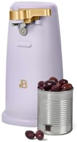 Elegant Safe-Cut Electric Can Opener Lavender by Drew Barrymore