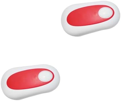 Mini Electric Can Opener with 2PCS White Red
