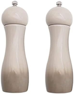 SEFAX Salt and Pepper Grinder Set Adjustable Ceramic Mill for Home Use