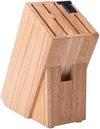 Durable Sturdy Wooden Knife Holder Universal Kitchen Block