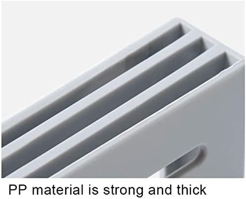 Organized Kitchen Durable Plastic Knife Holder for Counter Storage