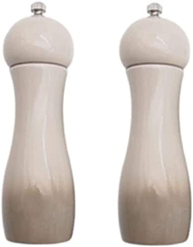 Manual Stainless Steel Salt and Pepper grinder set with adjustable thickness