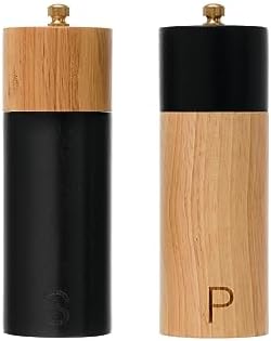 Modern Two-Tone Salt Pepper Mills
