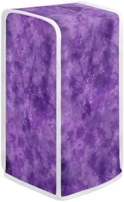 Purple Tie-Dye Can Opener Cover