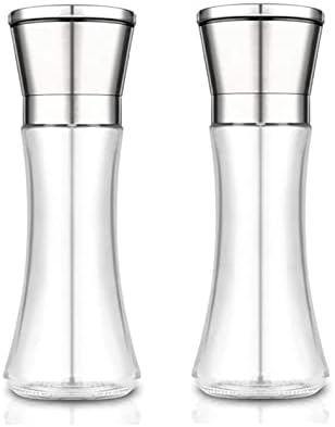 SEFAX Stainless Steel Salt Pepper Mill Set