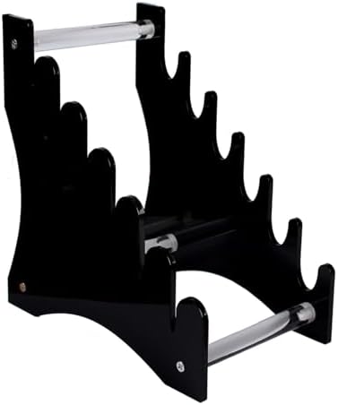 Premium Acrylic Knife Display Stand for Home or Office