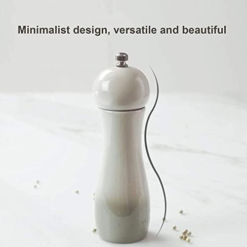 Manual Stainless Steel Salt and Pepper grinder set with adjustable thickness