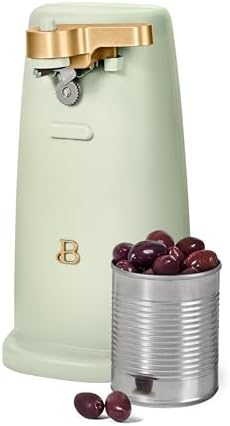 Electric Can Opener with Stainless Steel Blade
