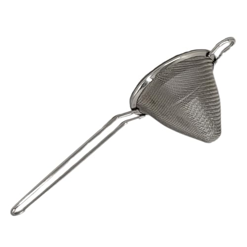 Spill-Stop Conical Strainer Stainless Steel Durable Bar Tool for Cocktails Juices