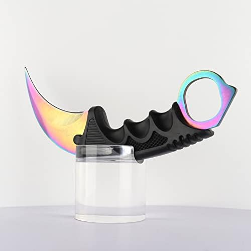 WLSANX Transparent Knife Display Rack
