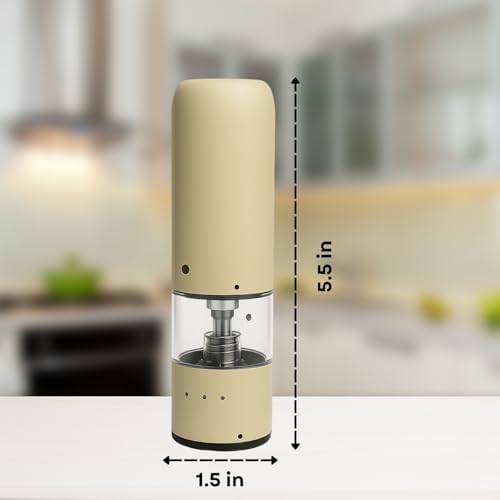 Adjustable and Rechargeable Electric Salt and Pepper Generator Set