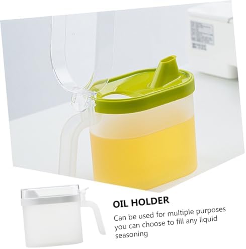 Zerodeko Plastic Oil Can Oil Sprayer Dispenser Time-Saving for Cooking uding