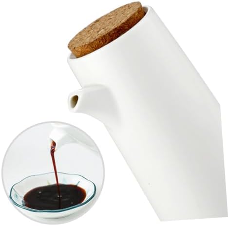 All-In-One Oil Dispenser Set Unique Kitchen Design with Ceramic Bamboo Construction