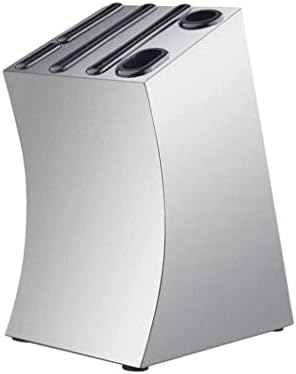Sturdy stainless steel knife holder for easy storage
