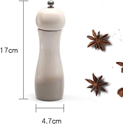 SEFAX Salt and Pepper Grinder Set Adjustable Ceramic Mill for Home Use