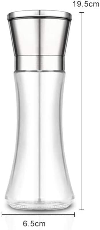 SEFAX Stainless Steel Salt Pepper Mill Set