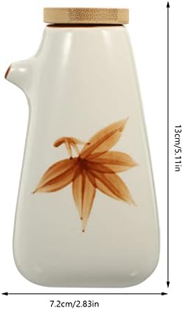 Elegant Ceramic Oil Dispenser for Kitchen Dining