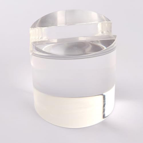 WLSANX Transparent Acrylic Knife Display Stand Fixed Single Pocket Holder - Durable Space-Saving