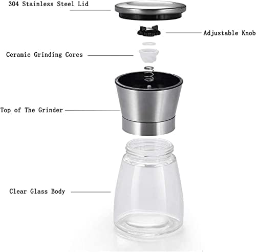 SEFAX Salt and Pepper Grinder Set