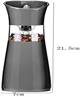 Electric Salt Pepper Grinder Adjustable Coarseness Set with LED Light