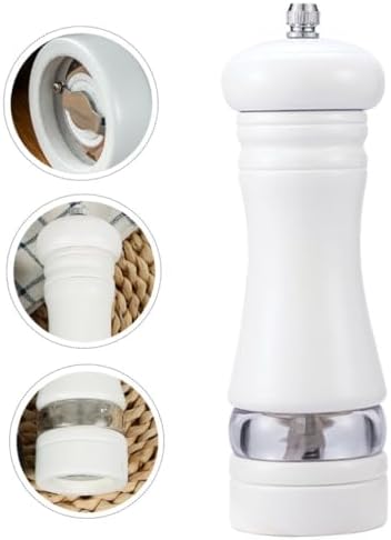 Manual Pepper Mill 6-Inch Set for Sea Salt Shaker