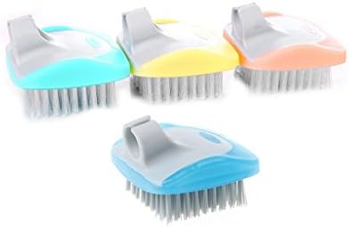 XISAOK Mini Fruits Vegetables Cleaning Brush with Fingers Protection