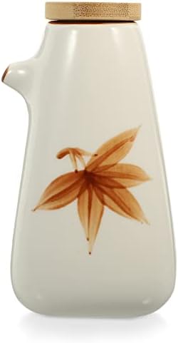 SHERCHPRY Hand-Painted Multi-Use Oil Vinegar Dispenser