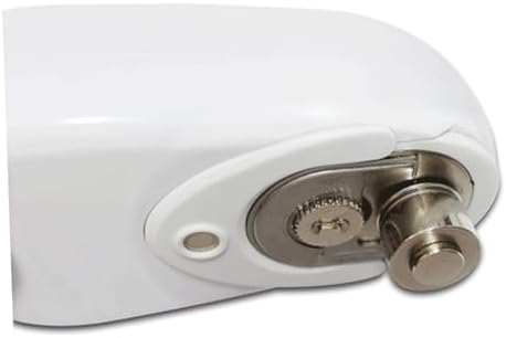 Mini Electric Can Opener with 2PCS White Red