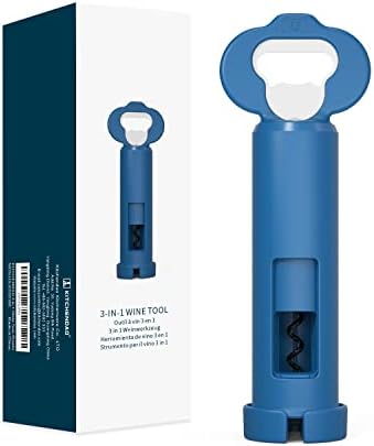 KITCHENDAO 3-in-1 Wine Beer Opener