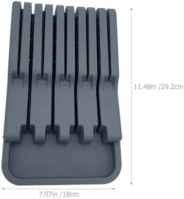 PACKOVE Sharp Durable Kitchen Knife Block