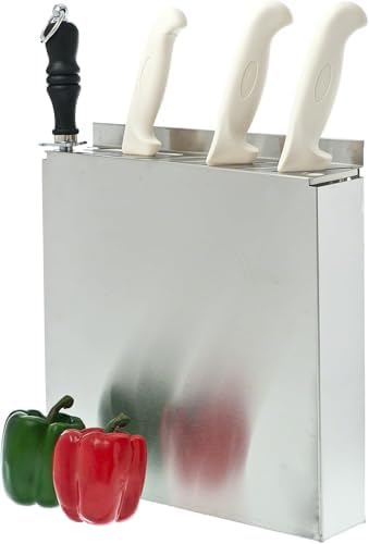 TrueCraftware Multi-Sized Stainless Steel Knife Rack