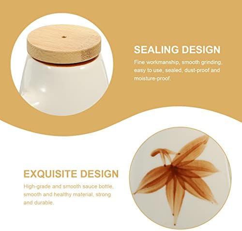 SHERCHPRY Hand-Painted Multi-Use Oil Vinegar Dispenser