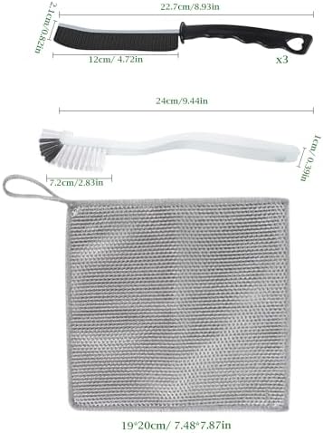 6Pcs Crevice Cleaning Brush Set