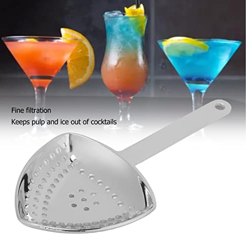 Julep Strainer Stainless Steel Cocktail Shaker Tool