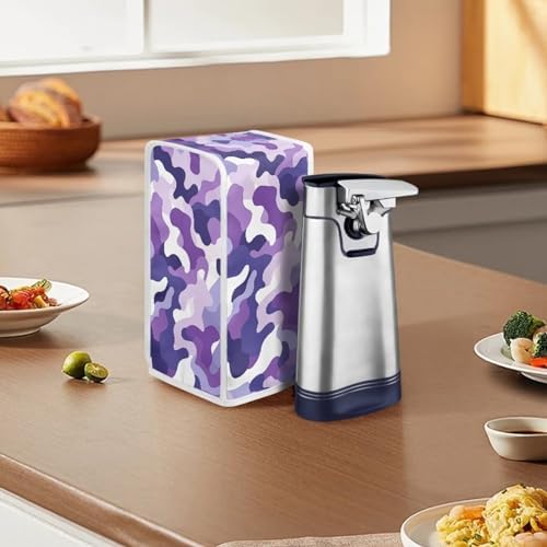 Premium Purple Camo Can Opener Cover