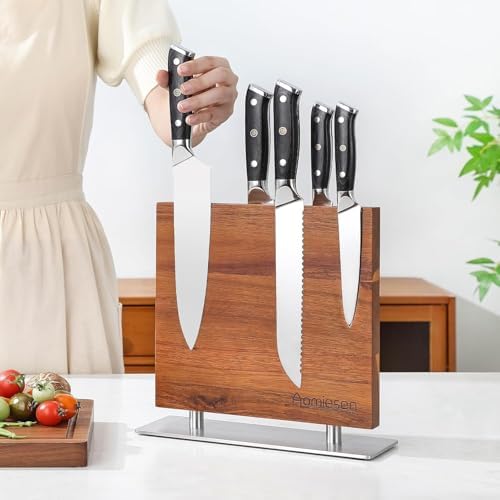 Magnetic Knife Block for Kitchen Organization