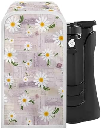 Stylish Daisy Electric Can Opener Dust Cover