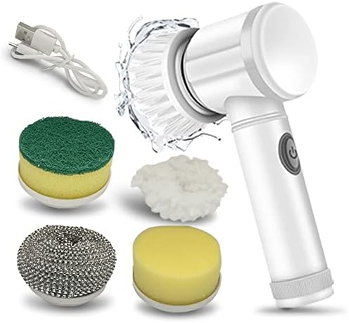 Electric 5-in-1 Spin Scrubber for Tile Sink Shower
