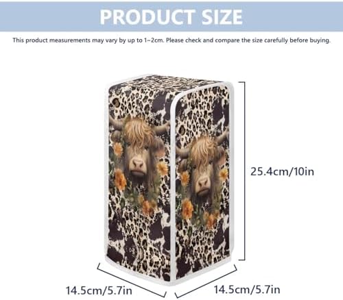 Leopard Cattle Can Opener Cover
