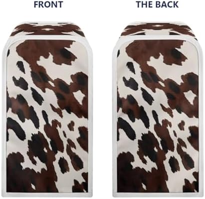 TODIYADDU Brown Cow Can Opener Cover with Dust Protection