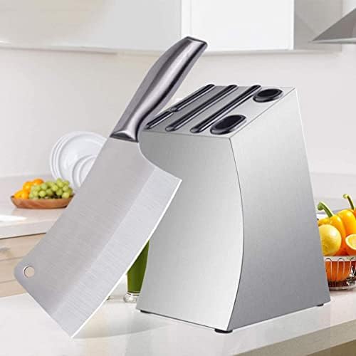 Sturdy stainless steel knife holder for easy storage