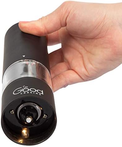Electric Pepper Grinder Salt Mill Kit - Compact Powerful