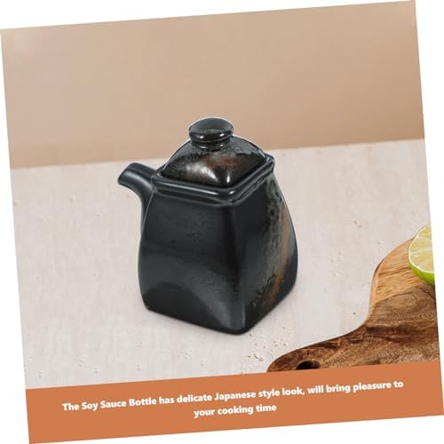 Japanese Soy Sauce Dispenser Ceramic Kitchen Ose Gaseru Oiw Shell 95mm
