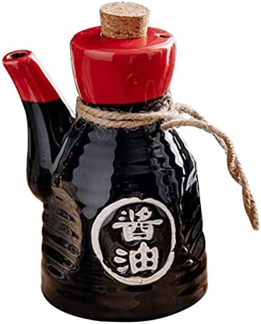 posh black sauce dispenser