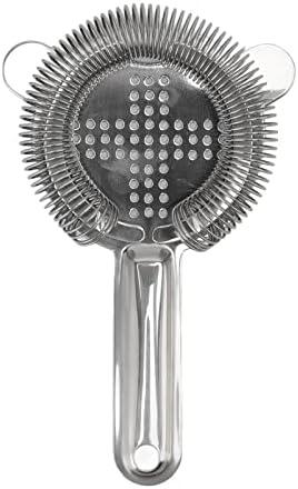 Premium 304 Stainless Steel Cocktail Strainer - Perfect for Home Restaurant Use
