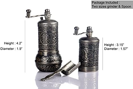 Unlock Flavor with the MOOGCO Pepper Grinder Mill Dark Silver