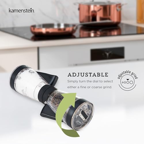 Kamenstein Dual Salt Pepper Grinder Perfect for Your Kitchens