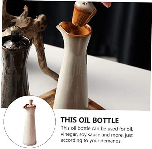 Japanese Pottery Oil Bottle Dispenser